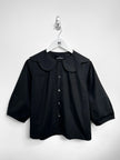 COMME DES GARÇONS - A/W 2020 BOXY FIT BUTTONED BLOUSE WITH OVERSIZED PETER PAN COLLAR