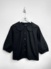 COMME DES GARÇONS - A/W 2020 BOXY FIT BUTTONED BLOUSE WITH OVERSIZED PETER PAN COLLAR