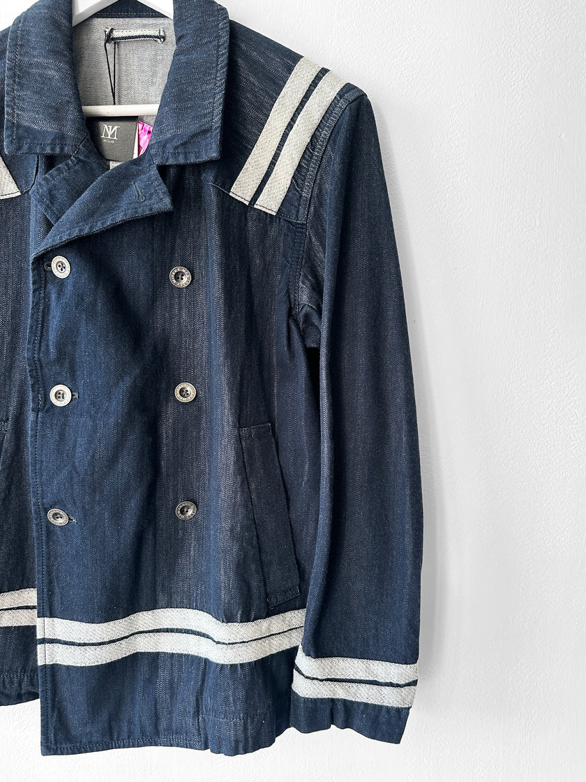 ISSEY MIYAKE - S/S 2019 DOUBLE BREASTED DENIM JACKET