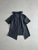 MARTIN MARGIELA - S/S 2007 NECK TIE OPEN FRONT BLOUSE