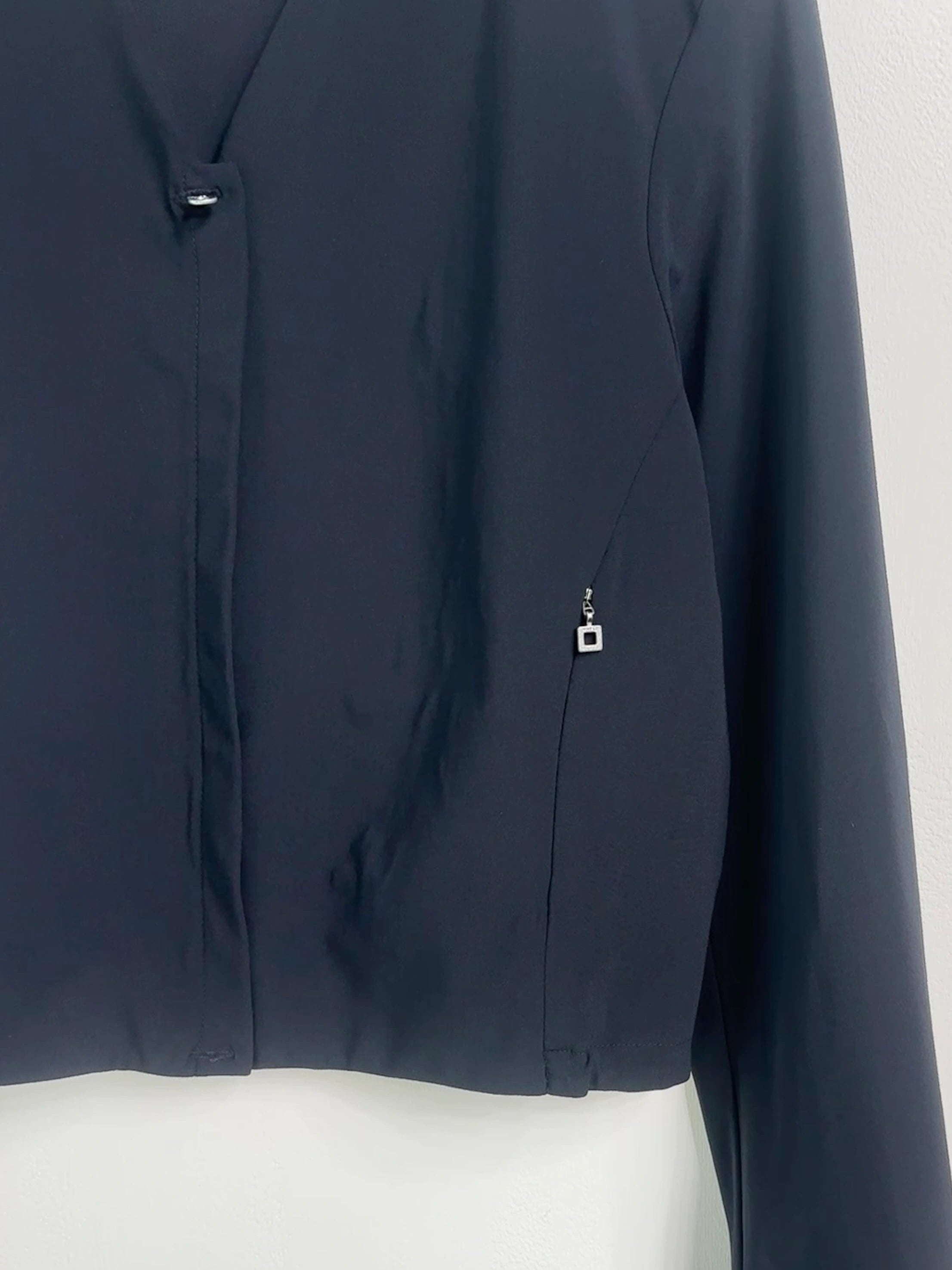 MARITHÉ + FRANÇOIS GIRBAUD - S/S 2001 CROP FIT ZIPPED JACKET