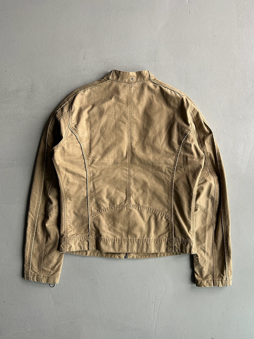 DIESEL - 2000s MULTI POCKET BIKER JACKET