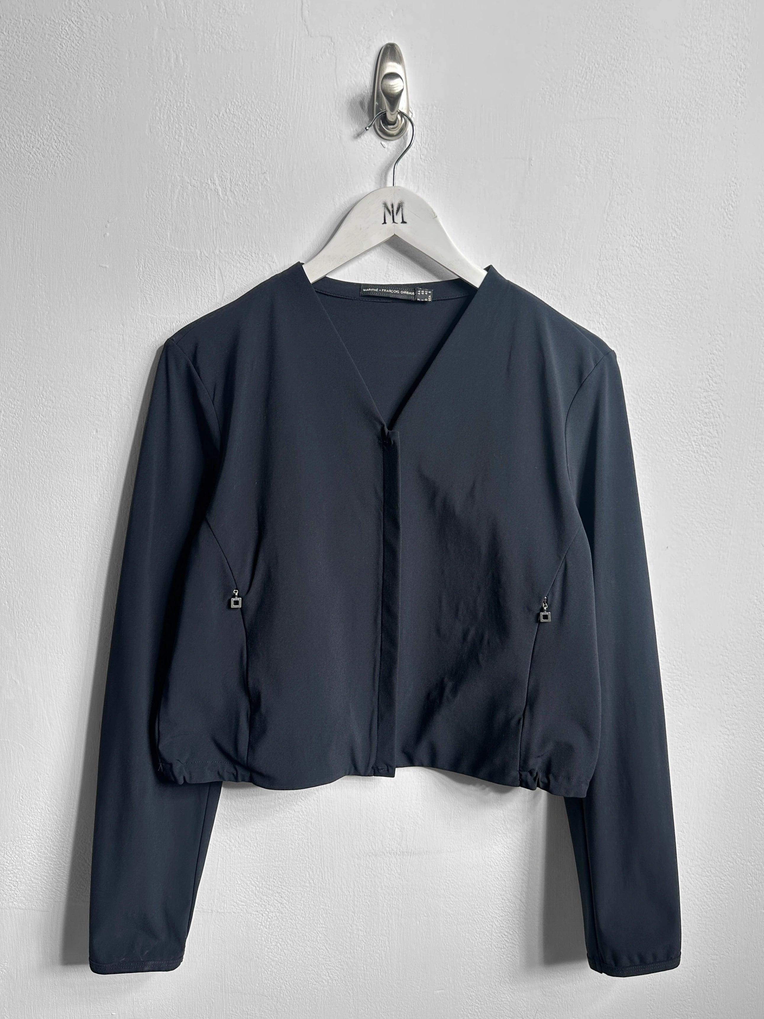 MARITHÉ + FRANÇOIS GIRBAUD - S/S 2001 CROP FIT ZIPPED JACKET