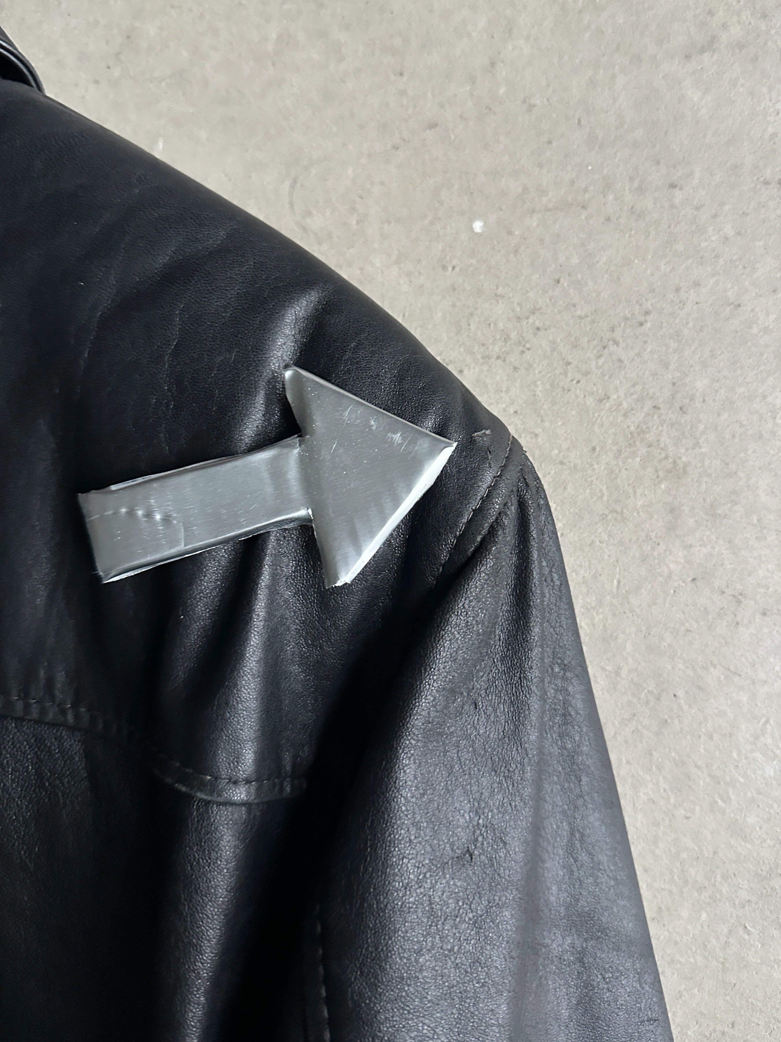 1990s STRAIGHT FIT LEATHER JACKET