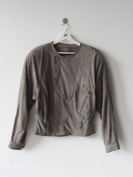 EMPORIO ARMANI 1980s SUEDE JACKET
