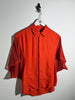 ISSEY MIYAKE - S/S 2014 RELAXED FIT SHIRT WITH PANELED MESH SLEEVE