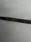 GIORGIO ARMANI -  1990s OVAL SUNGLASSES WITH METAL FRAME