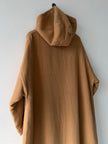 EMPORIO ARMANI - 1980s HOODED LONG CAPE COAT