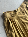 1980s HIGH WAIST PLEATED BERMUDA SHORTS