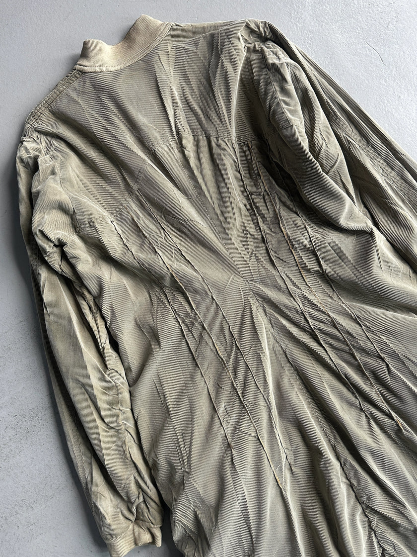 MARITHÉ + FRANÇOIS GIRBAUD - F/W 2003 LONG JACKET WITH FISHTAIL HEM