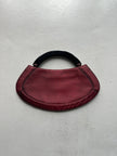GIORGIO ARMANI -  1990s ORGANZA CRESCENT HANDBAG