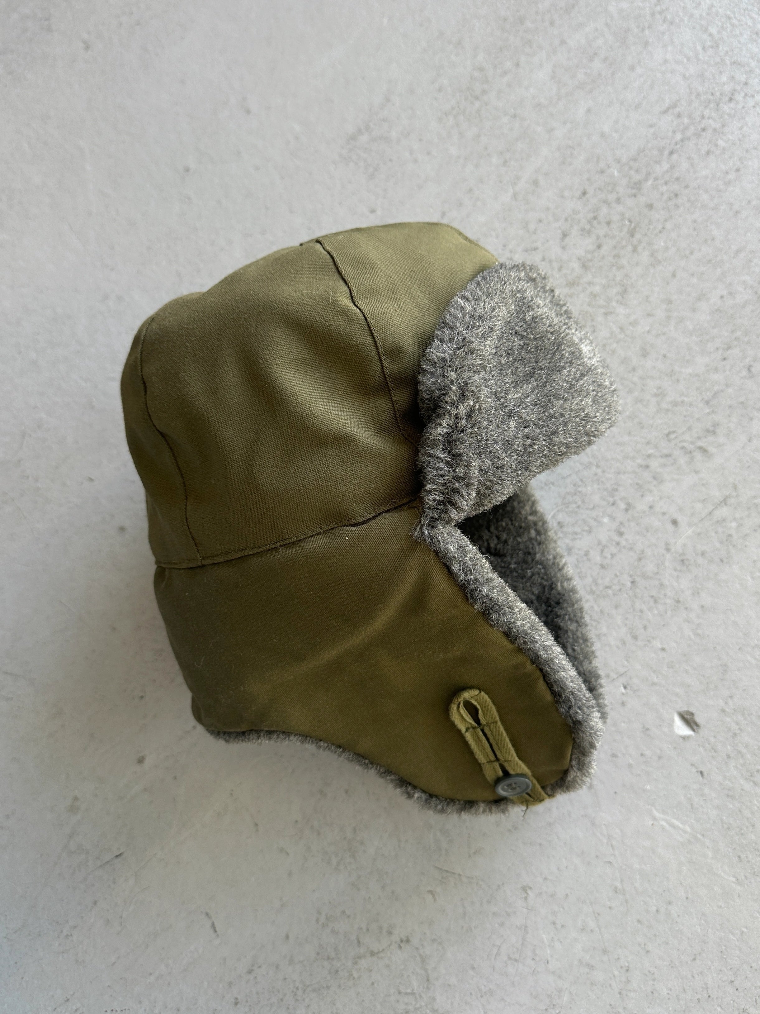 early 2000s TRAPPER SHEARLING HAT