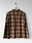 ISSEY MIYAKE HAI - 1980s LONG SLEEVE CHECKED TOP