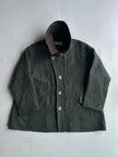 ISSEY MIYAKE - F/W 1995 CONTRASTING COLLAR FELTED WOOL JACKET