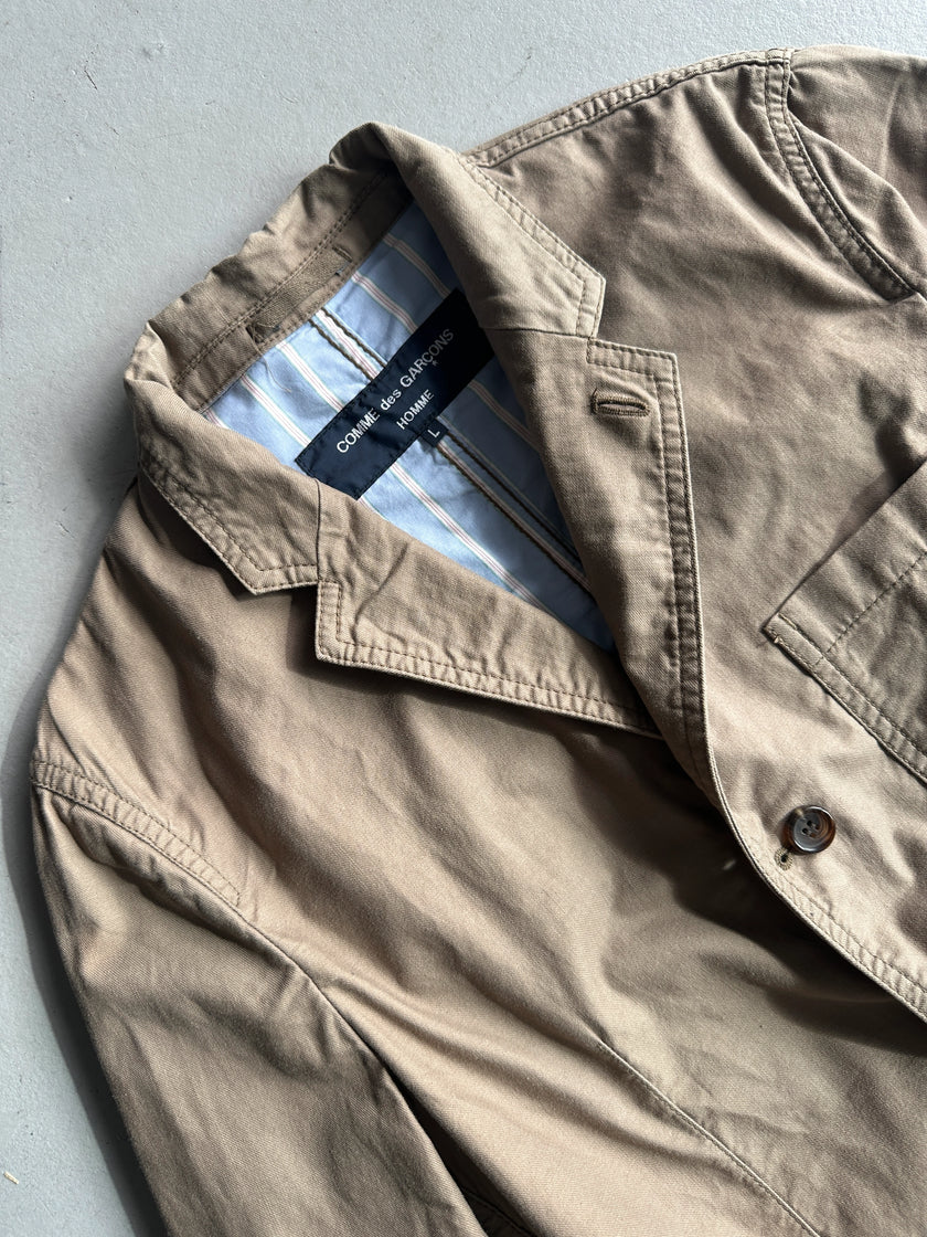 COMME DES GARÇONS - A/W 2005 CURVED SLEEVE TEXTURED JACKET