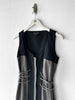 JOHN RICHMOND - 2000s PANELLED DRESS WITH LACING DETAILS AT WAIST