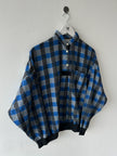 EMPORIO ARMANI - 1980s BOXY FIT CHECKED BLOUSON