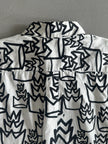 COMME DES GARÇONS - S/S 2013 POLKA DOTS FRONT PRINTED LONG SLEEVE SHIRT