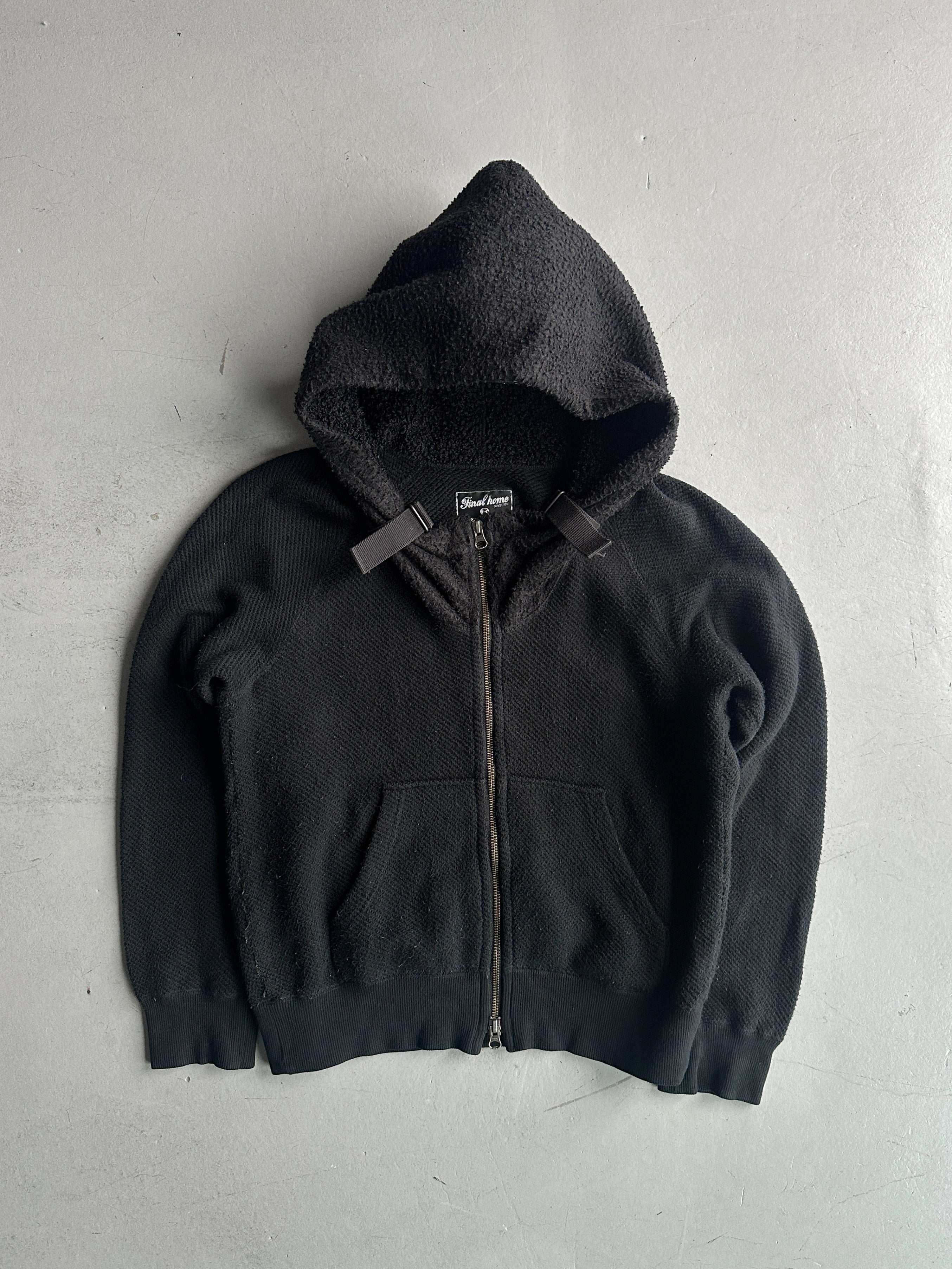 FINAL HOME - early 2000s ZIPPED FLEECE HOODIE