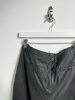 HELMUT LANG - S/S 2000 COATED TECHNICAL TROUSERS WITH DRAWSTRING AT WAIST