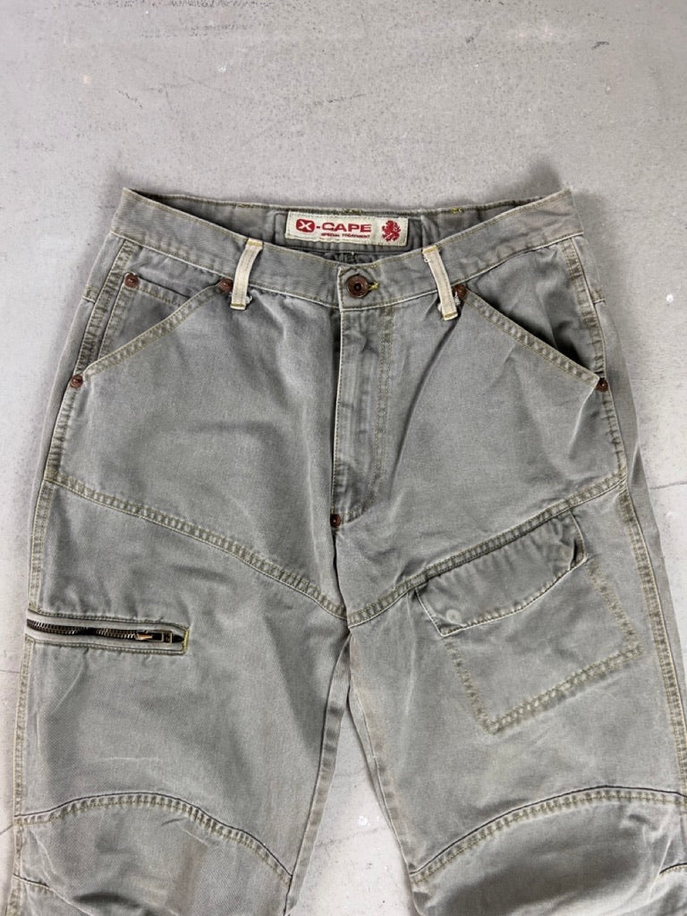 2000s MULTI-POCKET JEANS