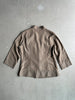 1990s MANDARIN COLLAR SILK BLOUSE