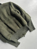 ALVIERO MARTINI - F/W 2009 BOMBER JACKET WITH ELONGATED RIBBED CUFFS