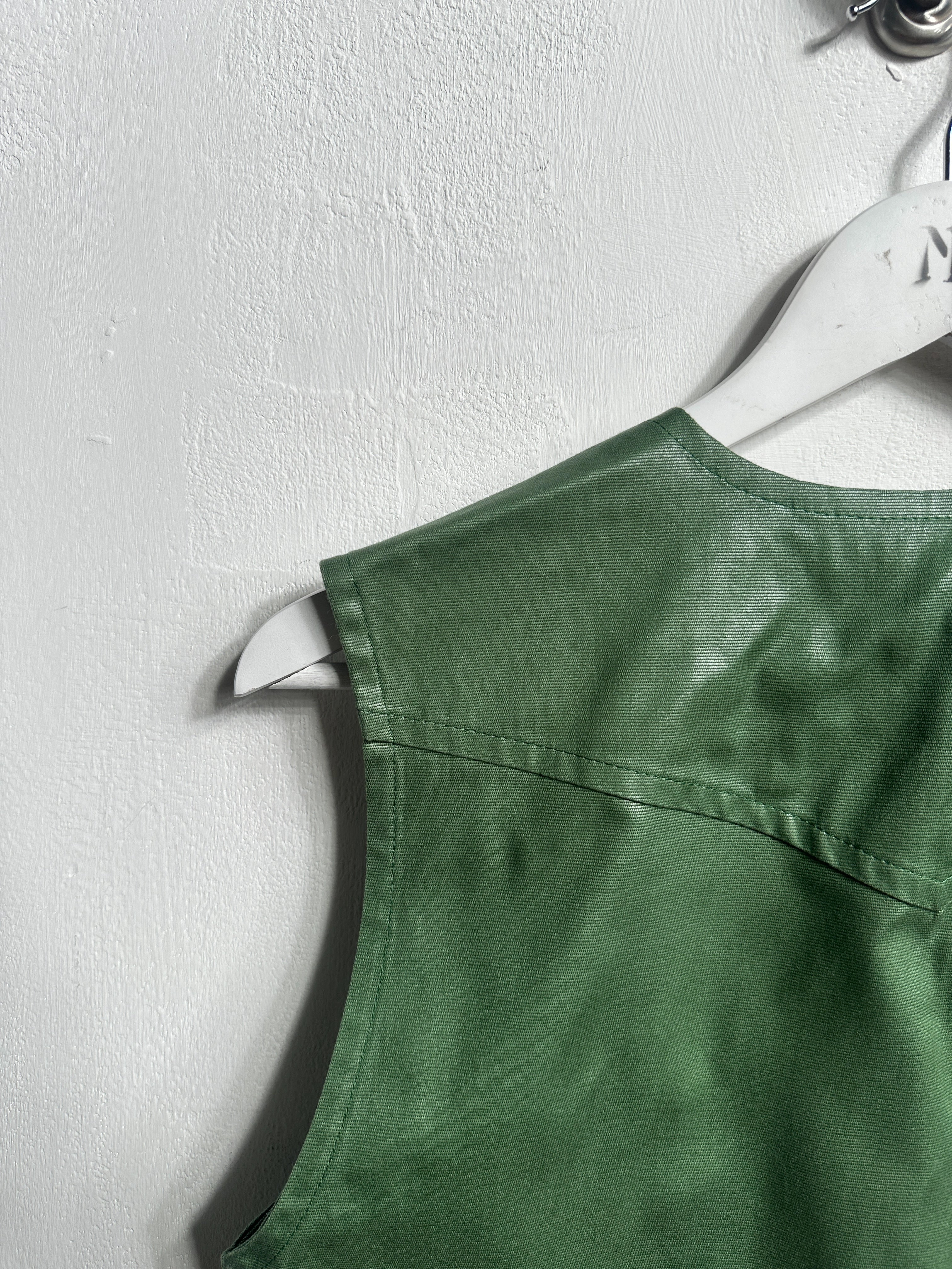 KANSAI YAMAMOTO - late 1970s TWO PIECE SET WITH WAISTCOAT AND HIGH WAIST TROUSERS