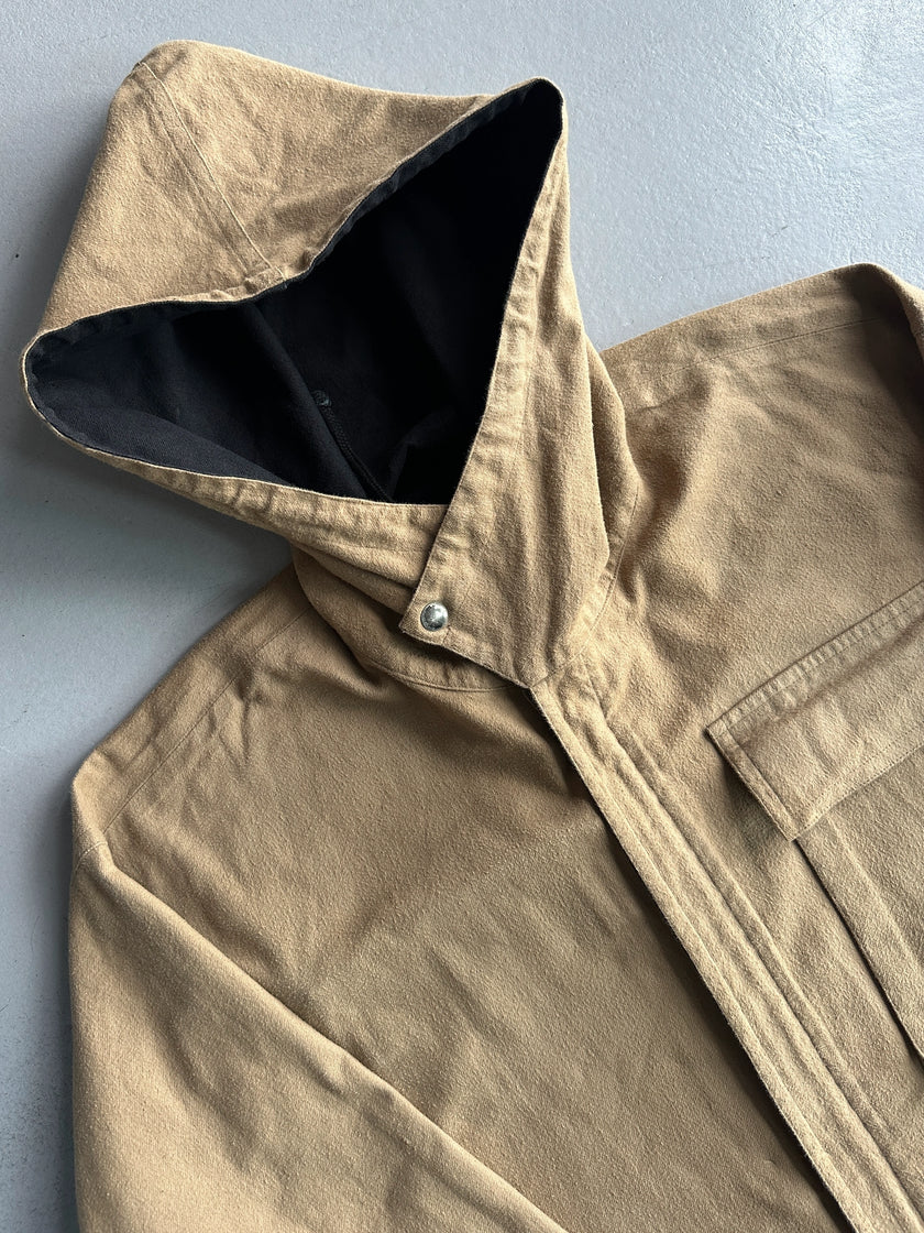 ISSEY MIYAKE - late 1970s REVERSIBLE HOODED PARKA COAT
