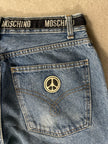 MOSCHINO - 1980s STRAIGHT FIT JEANS