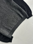 EMPORIO ARMANI - 2000s CHENILLE JUMPER WITH CONTRASTING FRONT AND HOOD