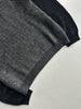 EMPORIO ARMANI - 2000s CHENILLE JUMPER WITH CONTRASTING FRONT AND HOOD