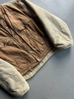 DIESEL - 1980s SAMPLE 2 IN 1 BOMBER JACKET GILET WITH REMOVABLE SLEEVE