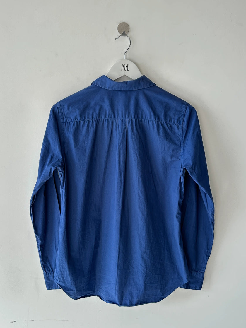 COMME DES GARÇONS BLACK - S/S 2012 CAMOUFLAGE FRONT PANEL LONG SLEEVE SHIRT