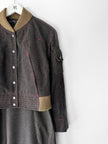 BELGIAN LABEL - early 2000s TWO PIECE SET WITH DRESS AND JACKET