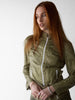 VIVIENNE TAM - S/S 1999 PAPER TEXTURE CRINKLED LIGHT JACKET