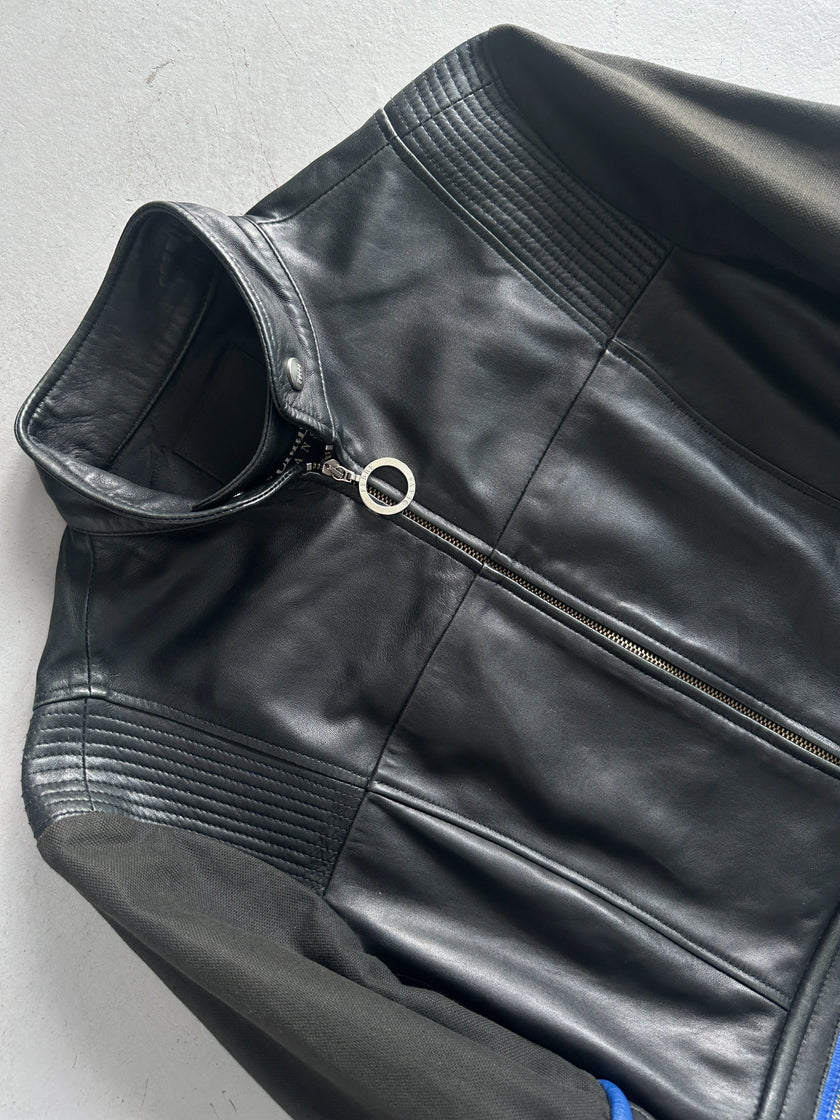 GIANFRANCO FERRÉ - 1990s BIKER LEATHER JACKET