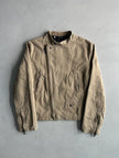 DSQUARED2 - 2000s OFF CENTER ZIP CROP FIT JACKET