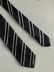 DOLCE & GABBANA  - 1990s SILK PATTERNED SKINNY TIE