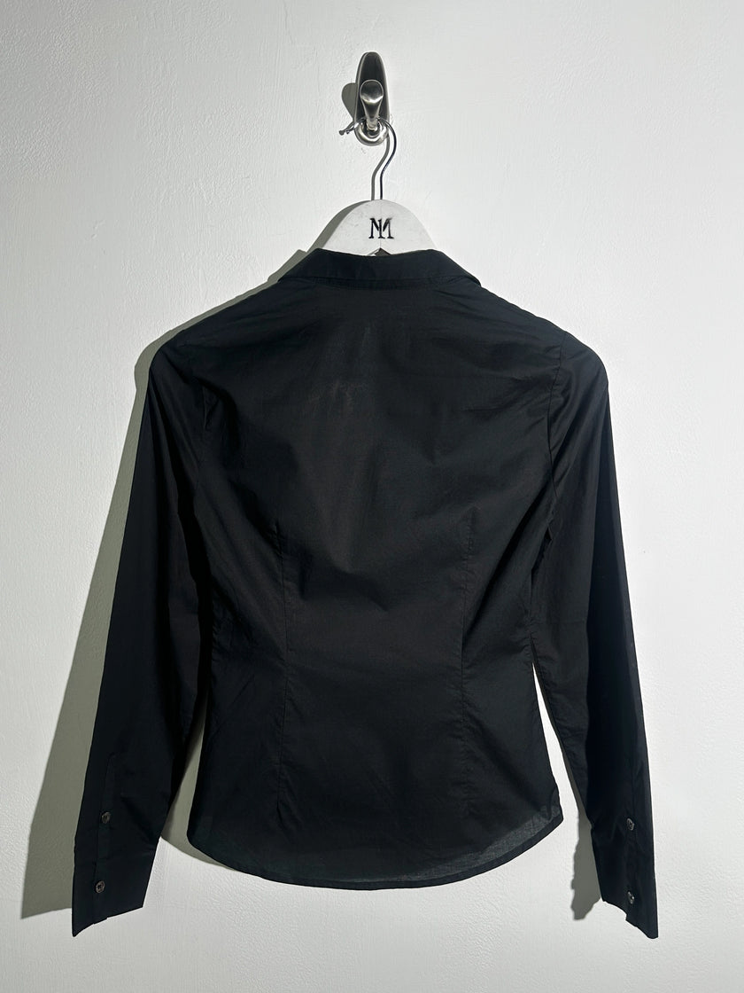 CIVIDINI - S/S 2003 FRONT STRAPS LONG SLEEVE SHIRT
