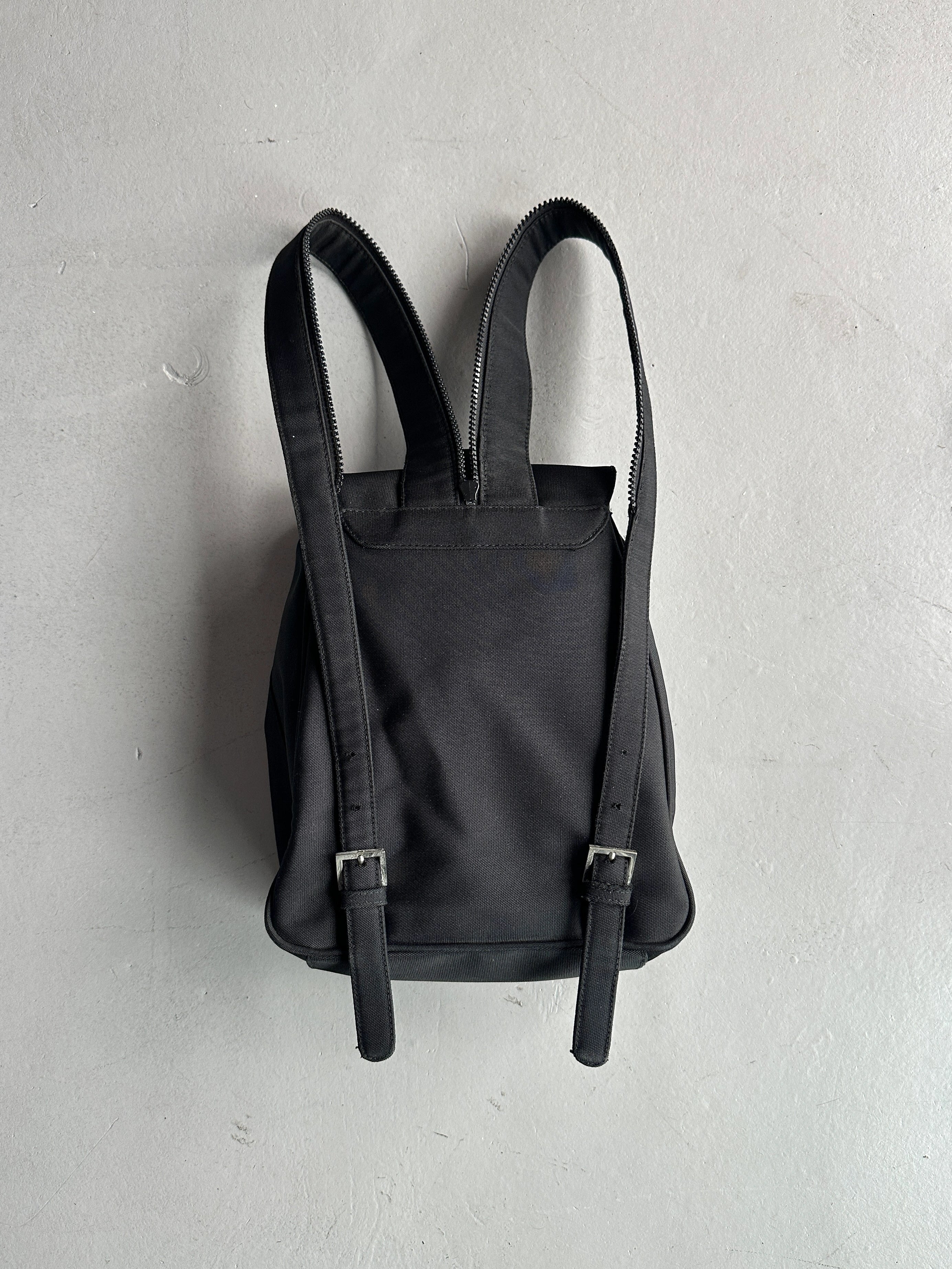 GIANFRANCO FERRÉ - 1990s ZIPPABLE STRAPS BACKPACK