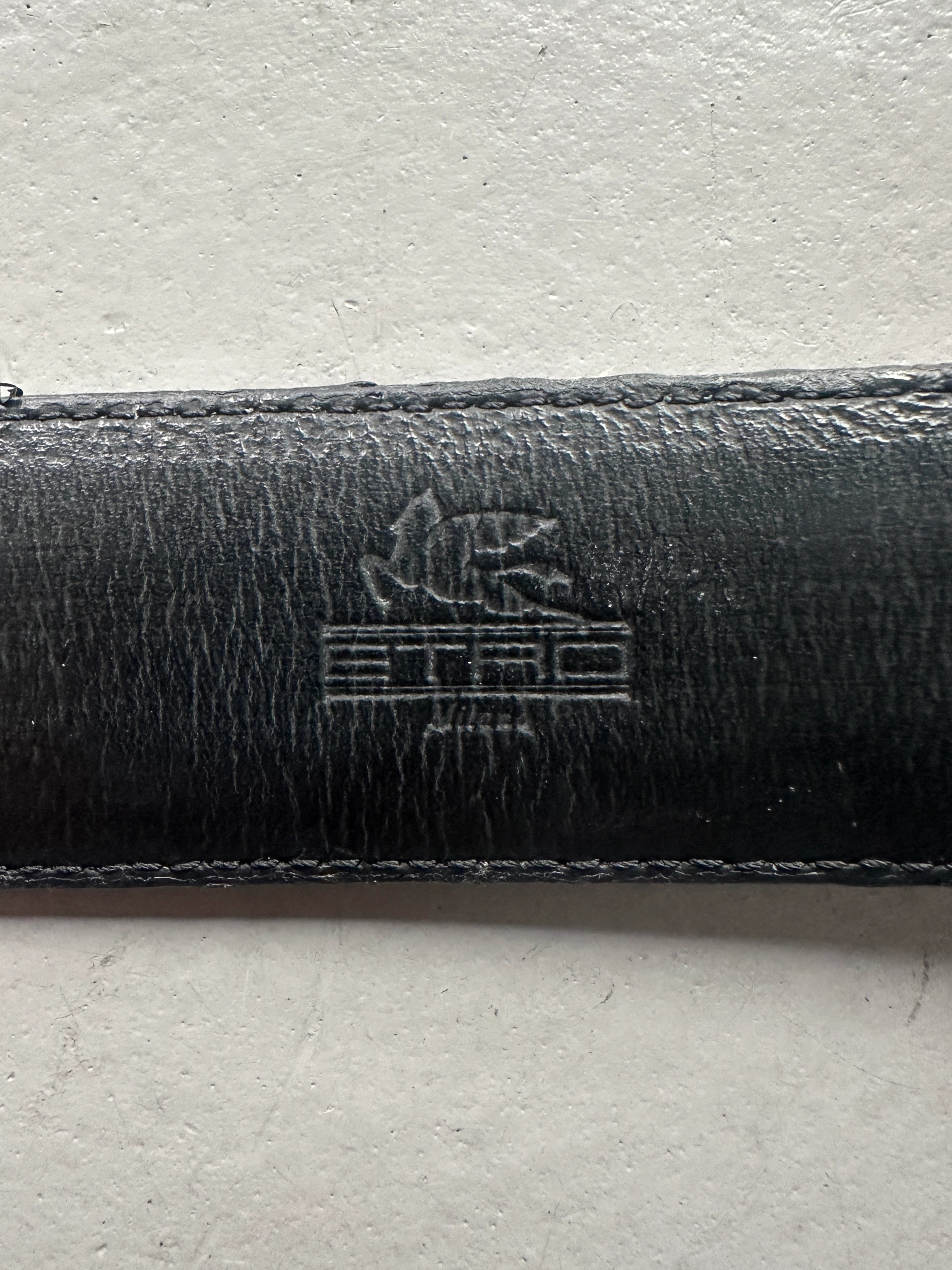 ETRO - 1990s MULTICOLOUR LEATHER BELT