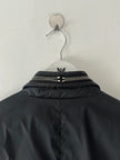 JOHN RICHMOND - early 2000s NYLON JACKET WITH TRIPLE ZIP AT COLLAR