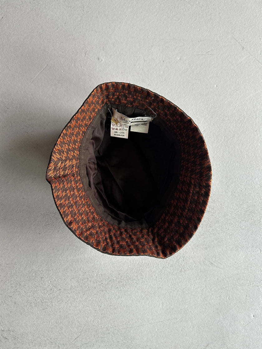 MAX MARA - 2000s NYLON BUCKET HAT