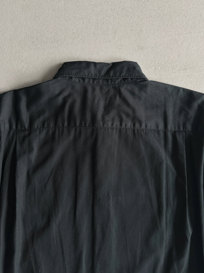 COMME DES GARÇONS HOMME PLUS - S/S 2010 LONG SLEEVE SHIRT WITH APPLIQUÉS