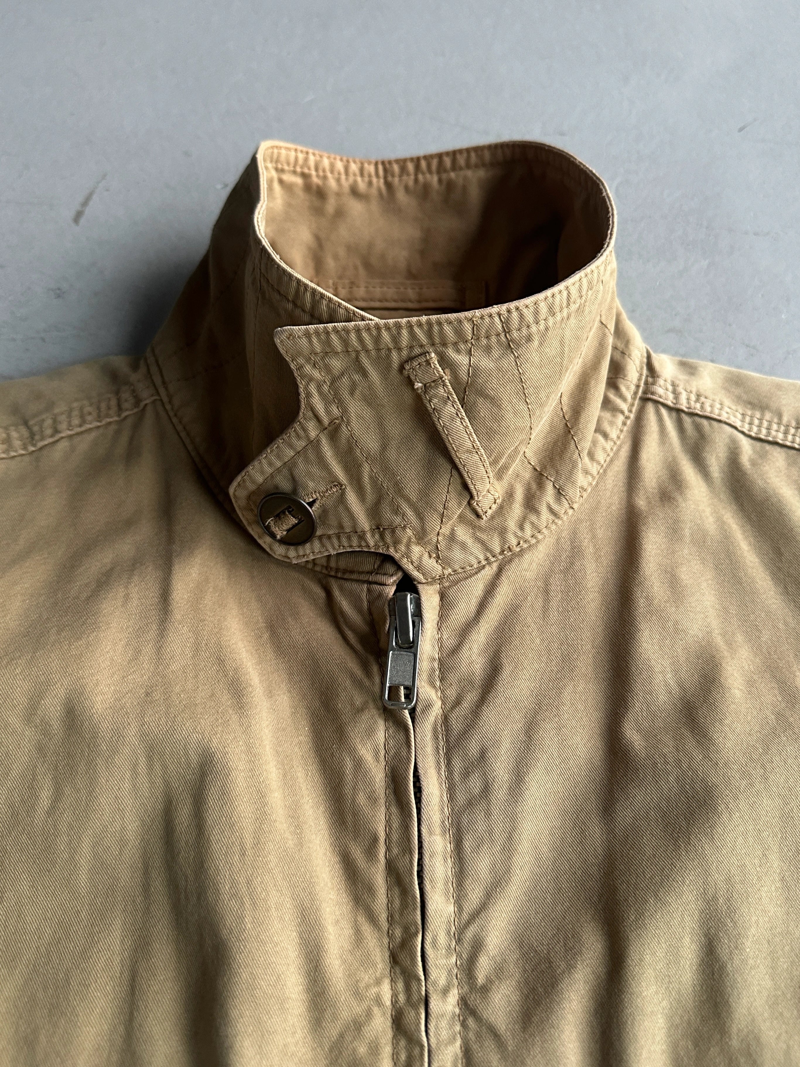 CLOSED - late 1990s FIELD JACKET WITH DOUBLE LAYER POCKETS AT CHEST