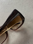 PRADA - 1990s OVERSIZED WRAP AROUND SUNGLASSES