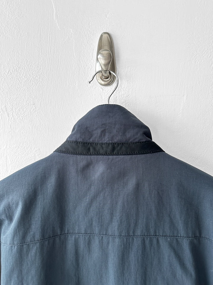 VERSACE - 1990s TECHNICAL JACKET WITH CONTRASTING THROAT STRAP