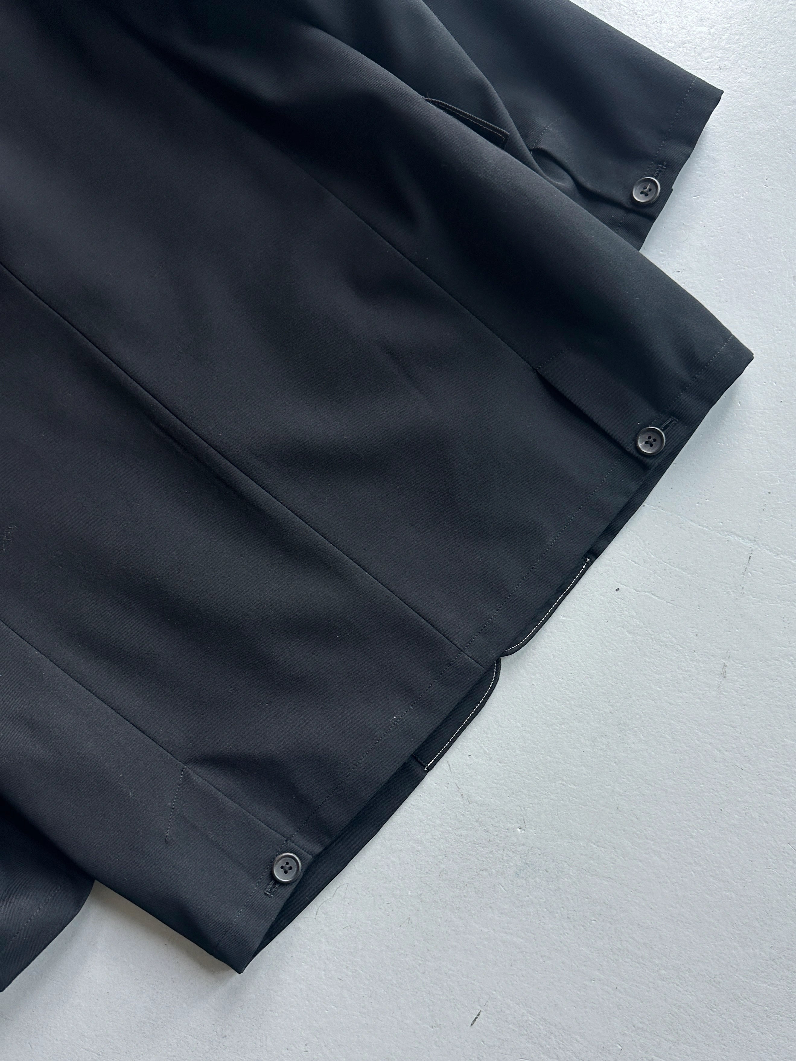 YOHJI YAMAMOTO - F/W 1997 CONTRASTING STITCHING DETAILS BLAZER
