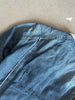 ARMANI JEANS - 2000s LIGHT JEANS BOMBER JACKET